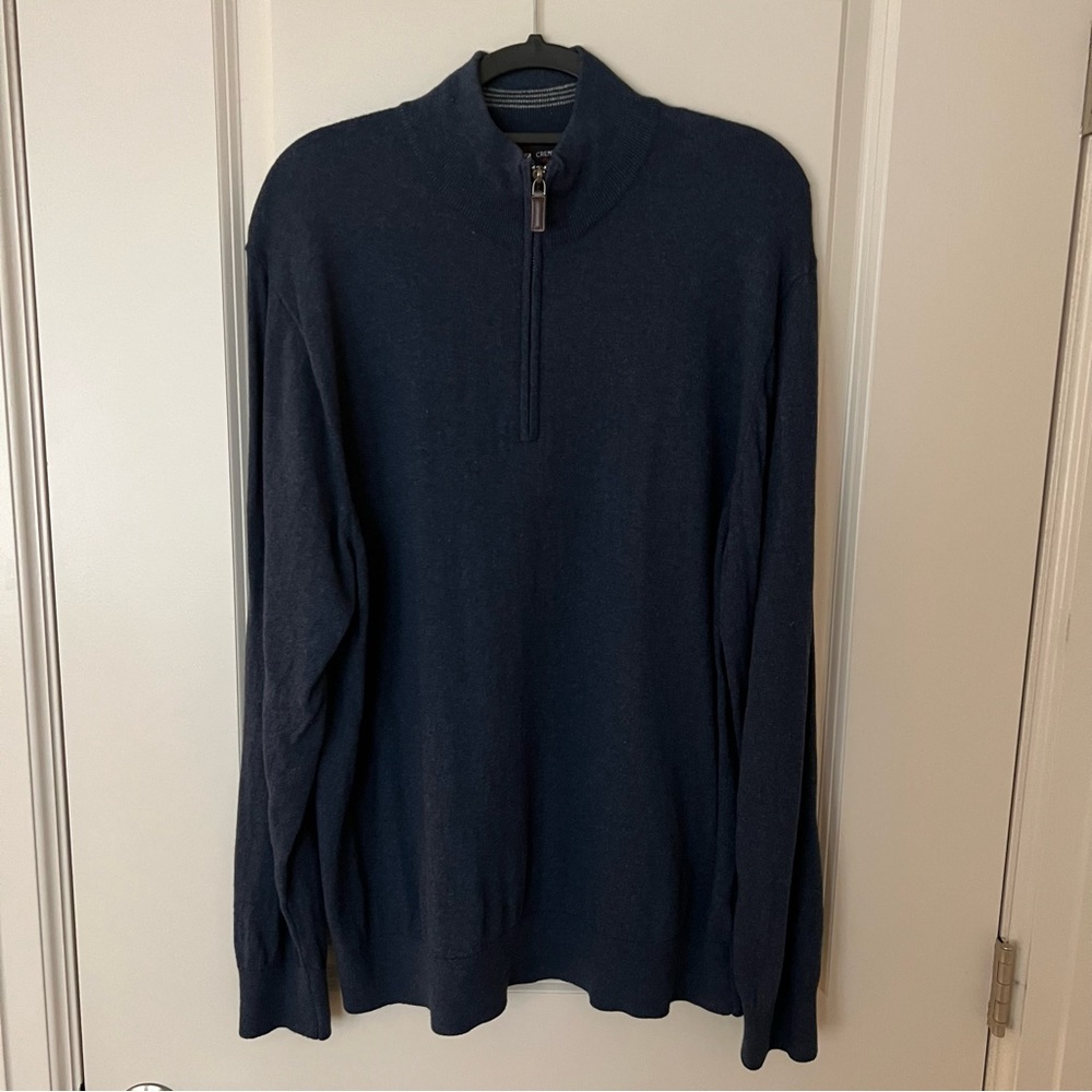 Daniel Cremieux mens knit 1/4 quarter zip sweater | size Extra large